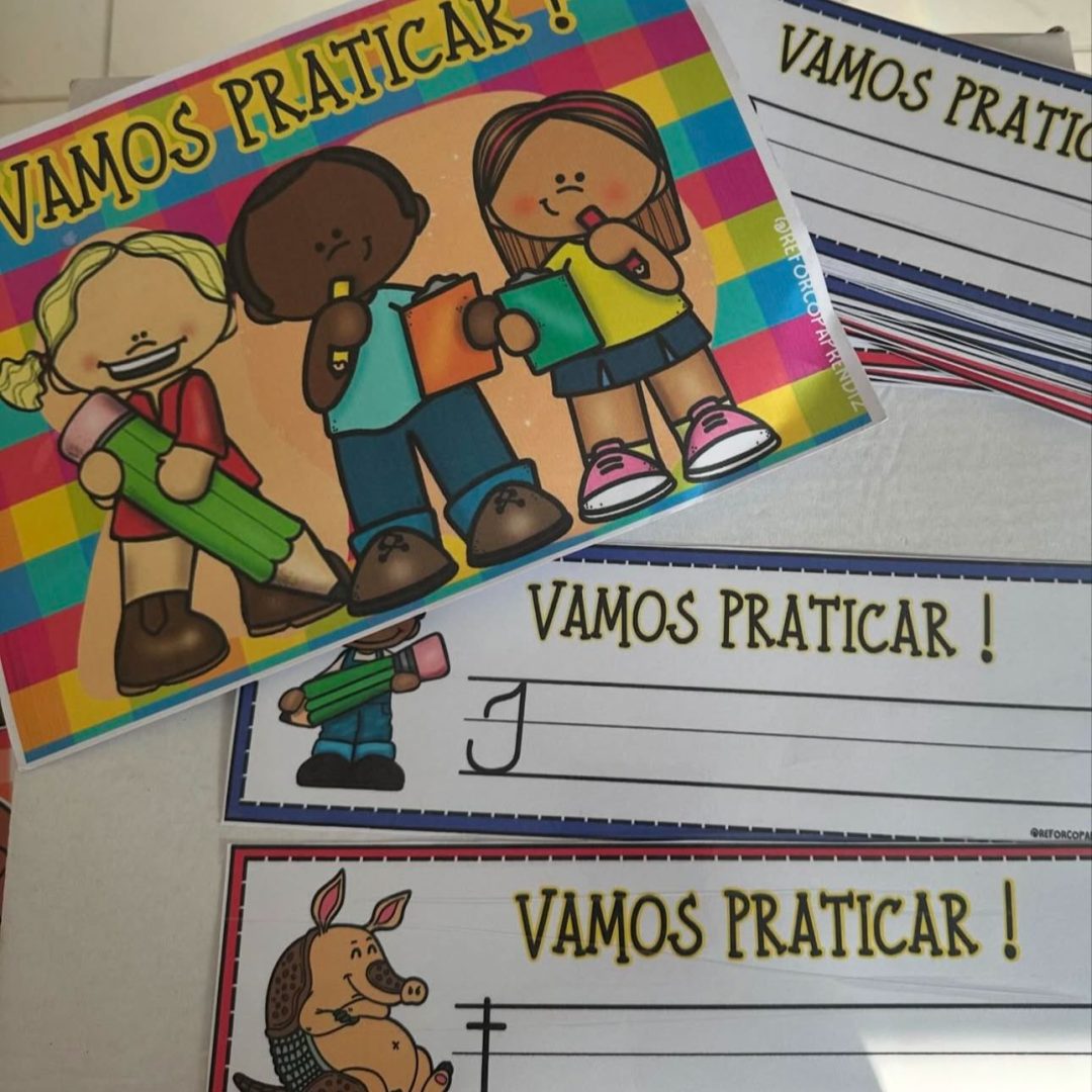 Vamos Praticar a Letra Cursiva