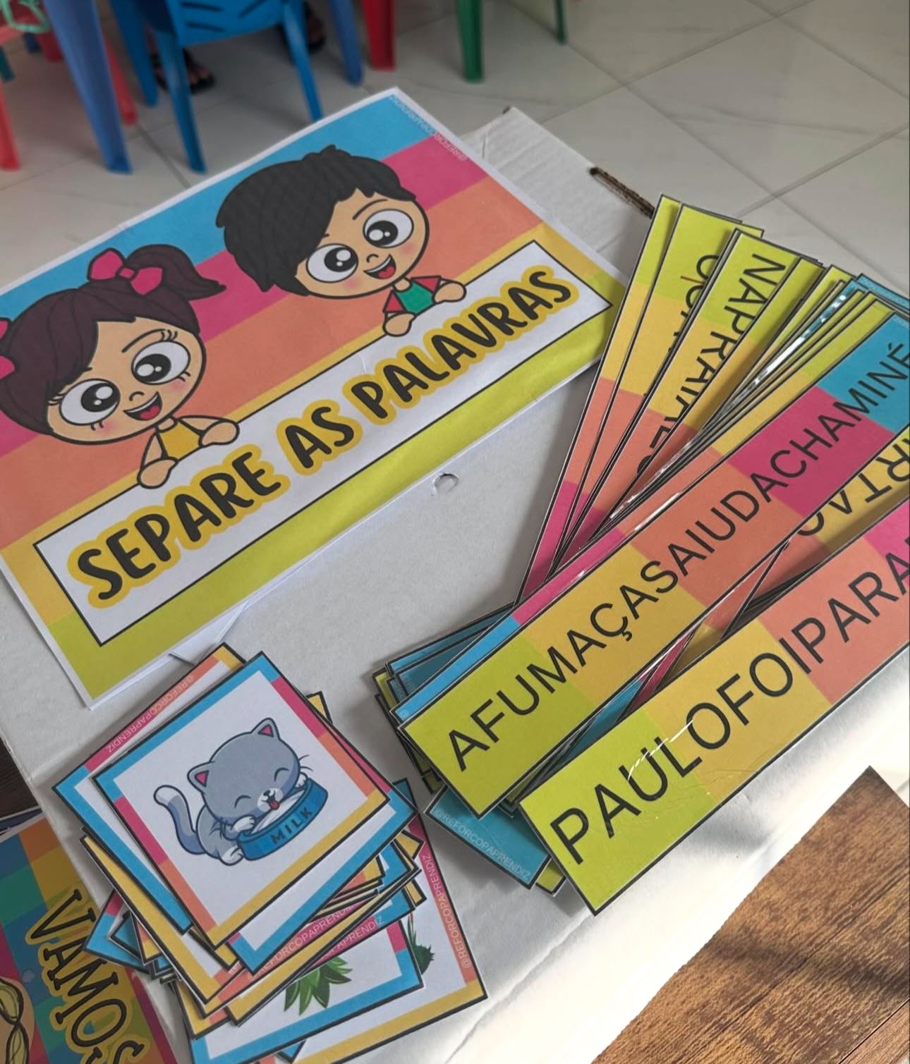Separe as palavras – Lojinha Aprendiz – Recursos Pedagógicos que ...