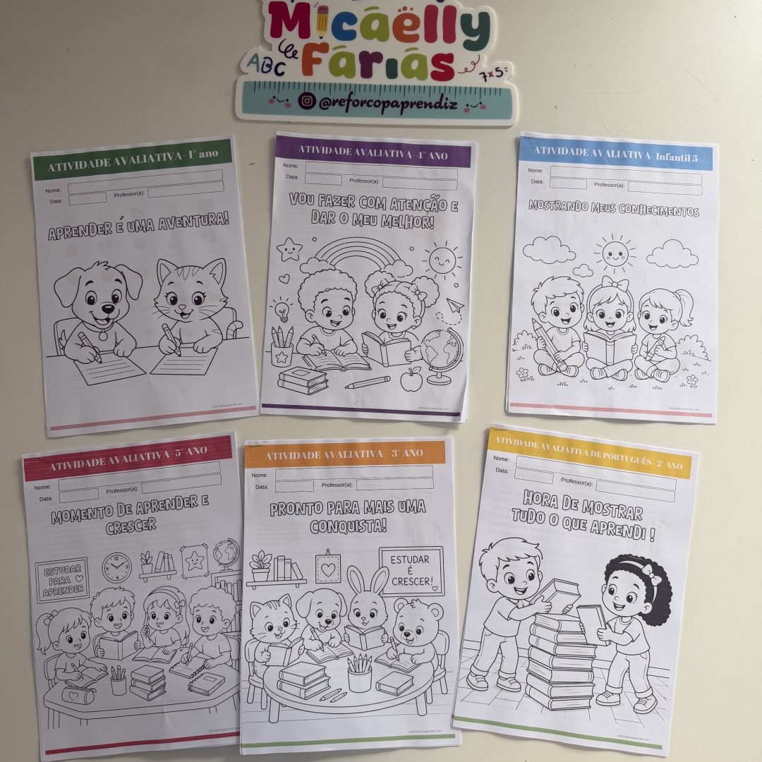 Atividades avaliativas  2026