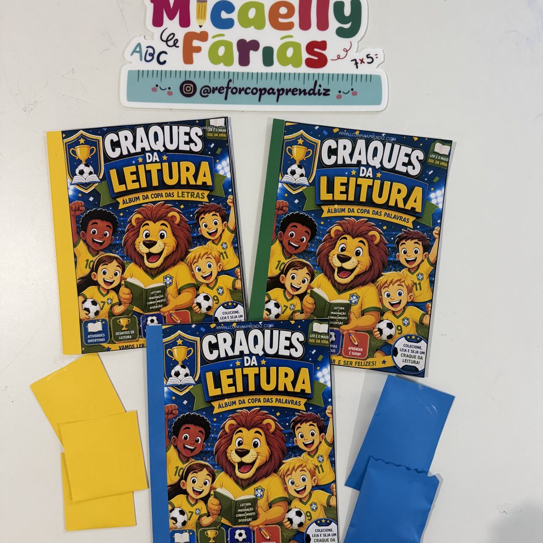 Álbum Craques da leitura