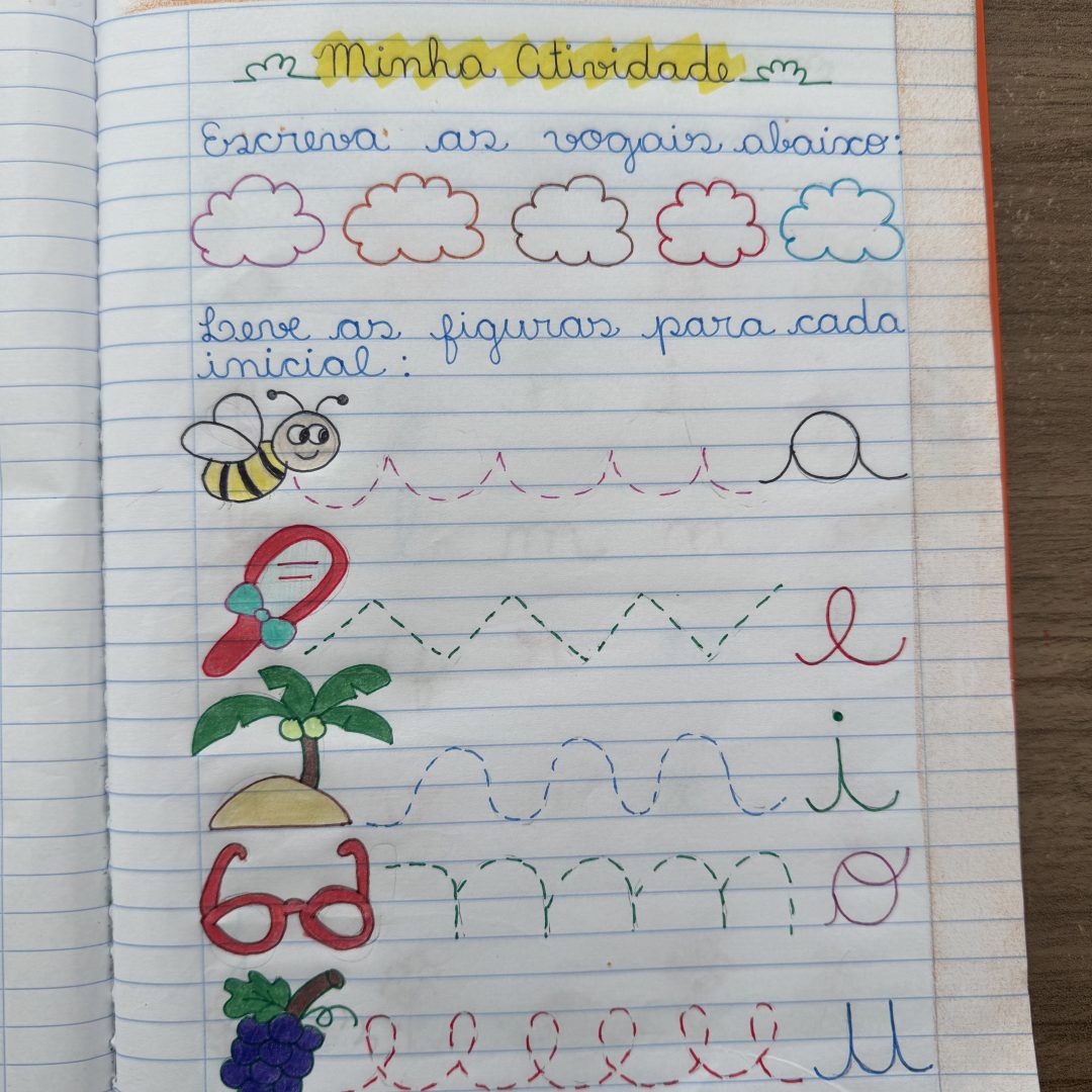 Caderno Escrito a mão 1